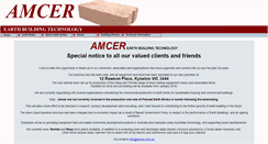 Desktop Screenshot of amcer.com.au